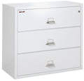 FireKing 3-Drawer Fire and Water Resistant Lateral File 44-Inch 3-4422-C