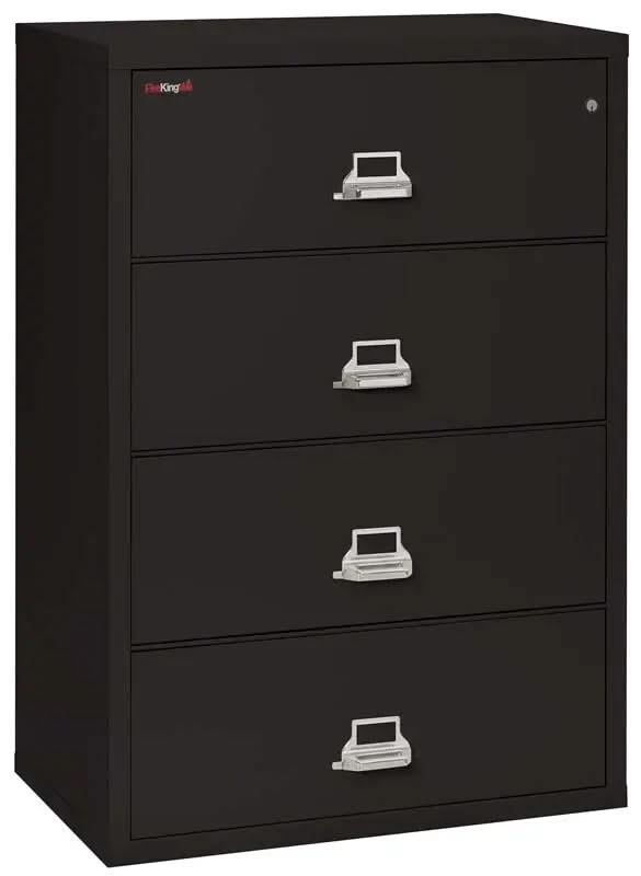 FireKing 4-Drawer Fire and Water Resistant Lateral File 38-Inch 4-3822-C