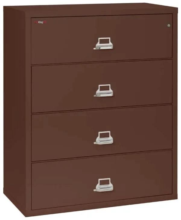 FireKing 4-Drawer Fire and Water Resistant Lateral File 44-Inch 4-4422-C