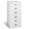 FireKing 6-Drawer Card and Check File Fire and Water Resistant 6-2552-C