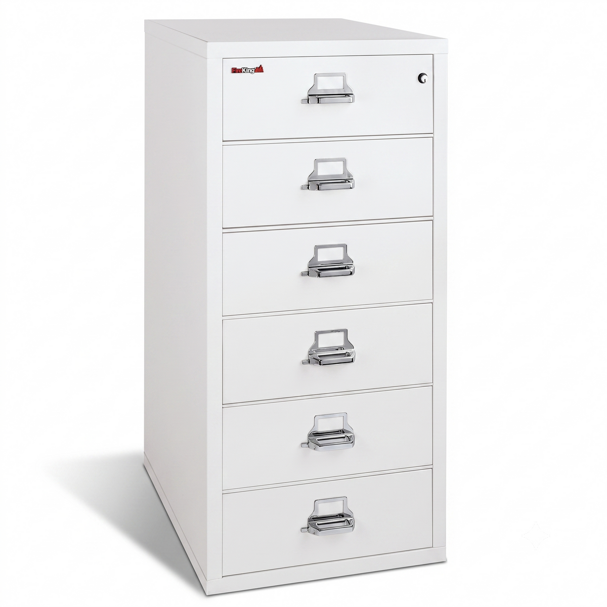 FireKing 6-Drawer Card and Check File Fire and Water Resistant 6-2552-C