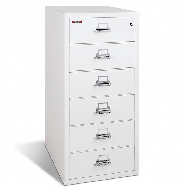 FireKing 6-Drawer Card and Check File Fire and Water Resistant 6-2552-C