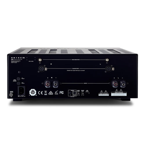 Anthem STR Power Amplifier rear
